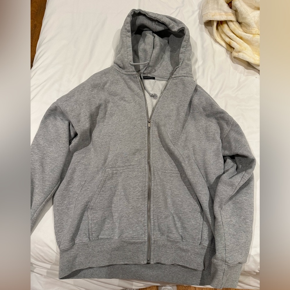 Brady Melville grey zip up
